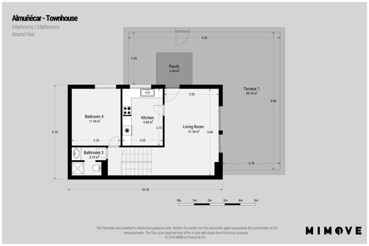 Villa Vista Almunecar Granada Exteriör bild